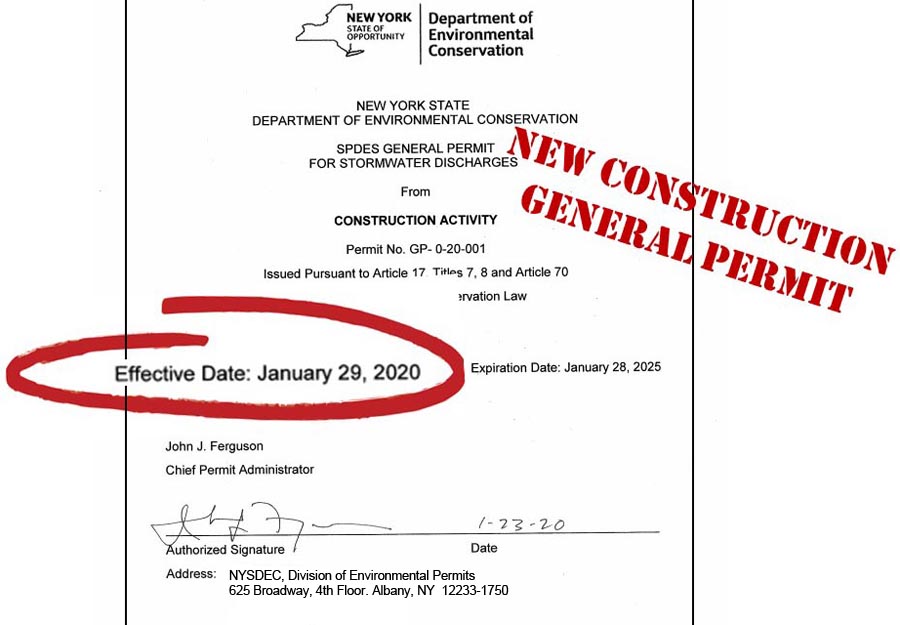 NEW Construction General Permit